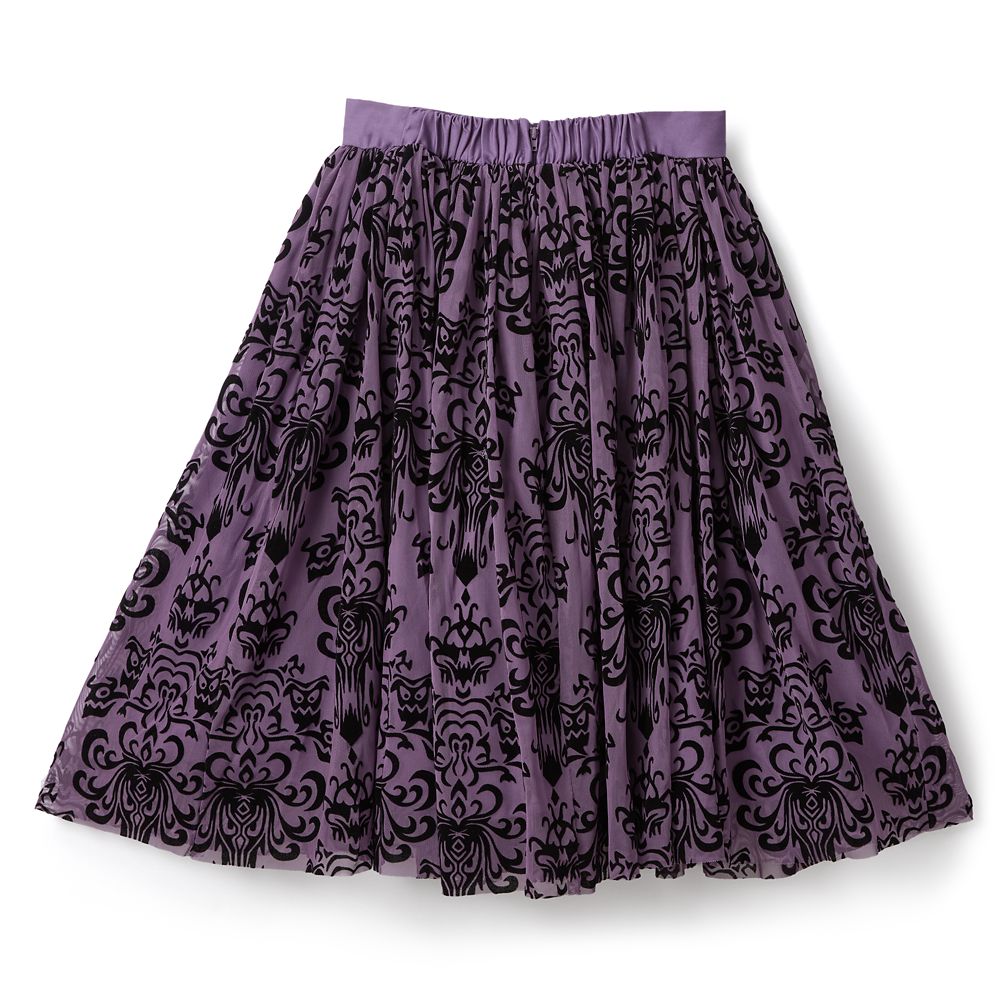 The Haunted Mansion Flocked Skirt for Women by Her Universe &ndash; Exclusive