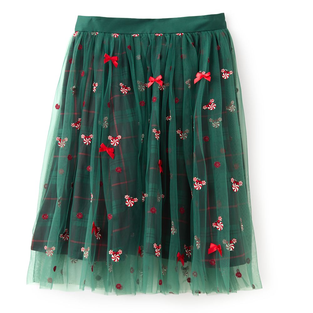 Minnie Mouse Peppermint Swirl Skirt for Women by Her Universe Official shopDisney