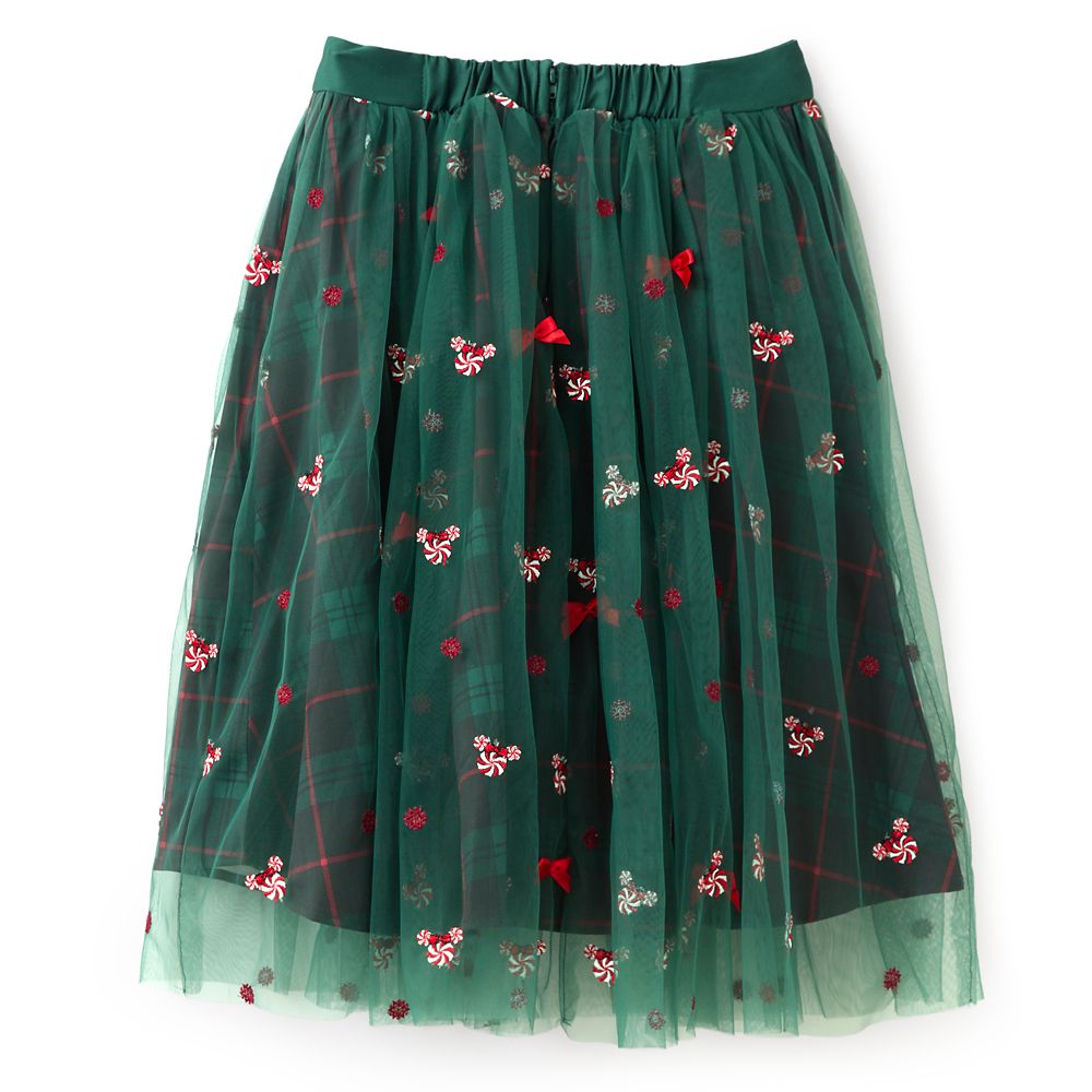 Minnie Mouse Peppermint Swirl Skirt for Women by Her Universe