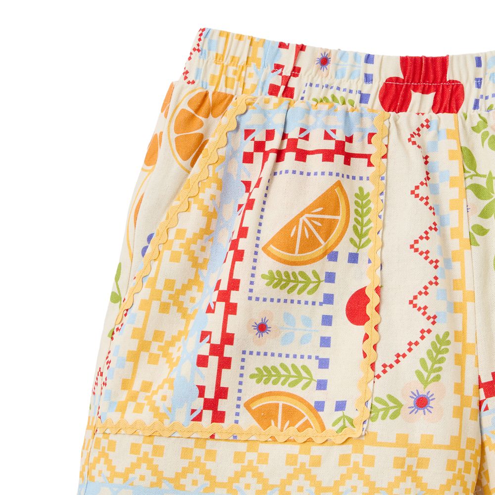 Mickey Mouse Icon Oranges Shorts for Adults by Her Universe - Exclusive