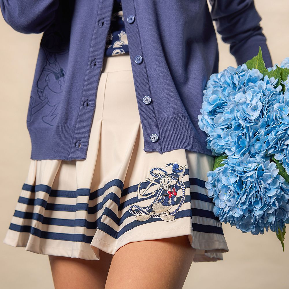 Donald Duck Pleated Skort for Women by Her Universe