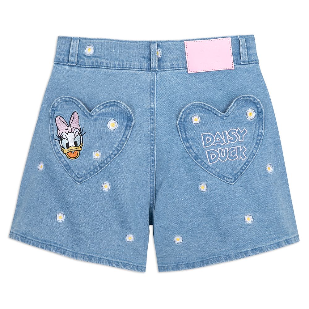 Daisy Duck 85th Anniversary Denim Shorts for Women by Cakeworthy