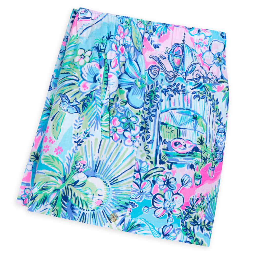 Cinderella Lilo Linen Shorts for Women by Lilly Pulitzer - Disney Parks