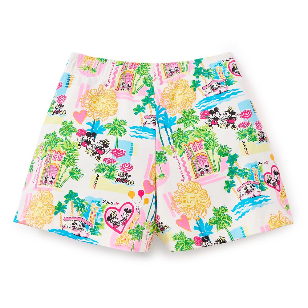 Mickey and Minnie Mouse Loxley Knit Shorts for Women by Lilly Pulitzer &ndash;&nbsp;Disney Parks