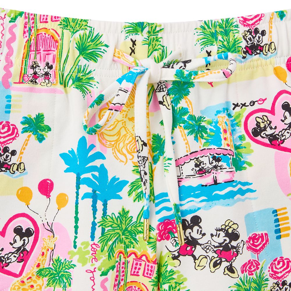 Mickey and Minnie Mouse Loxley Knit Shorts for Women by Lilly Pulitzer &ndash;&nbsp;Disney Parks