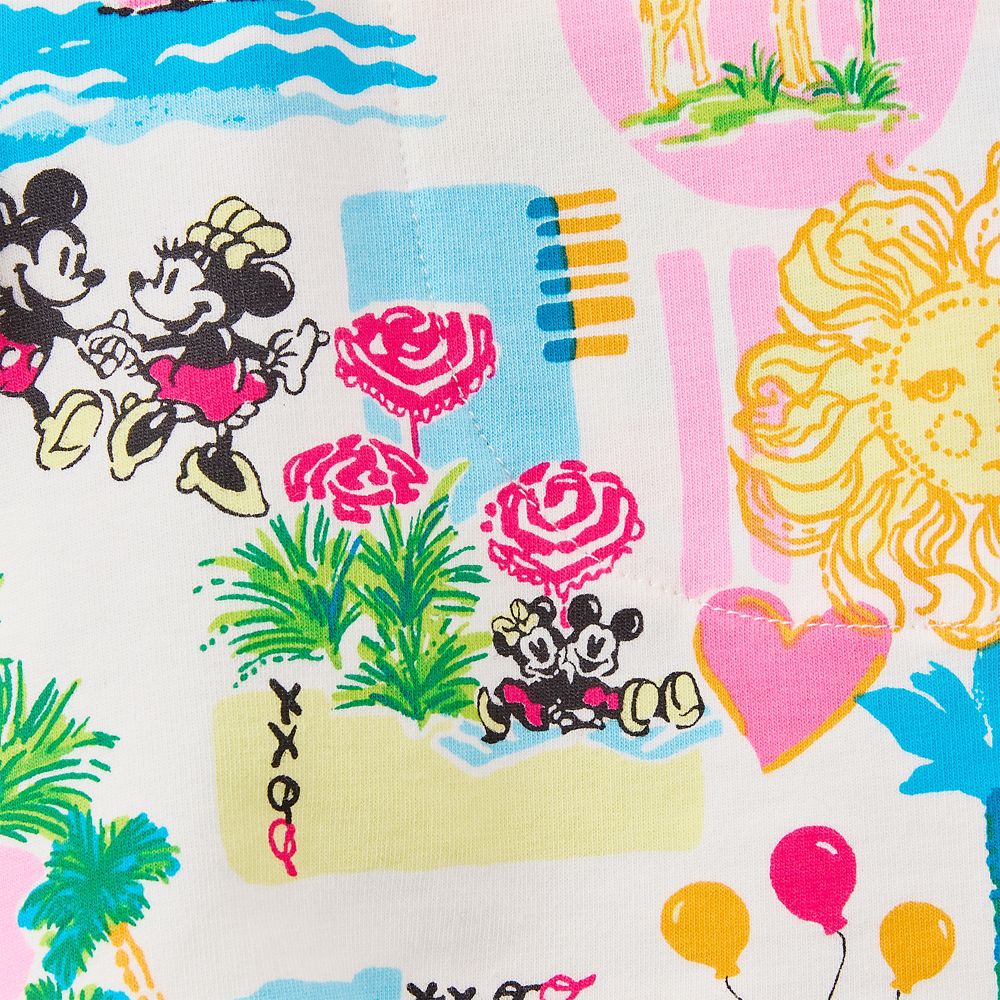 Mickey and Minnie Mouse Loxley Knit Shorts for Women by Lilly Pulitzer &ndash;&nbsp;Disney Parks
