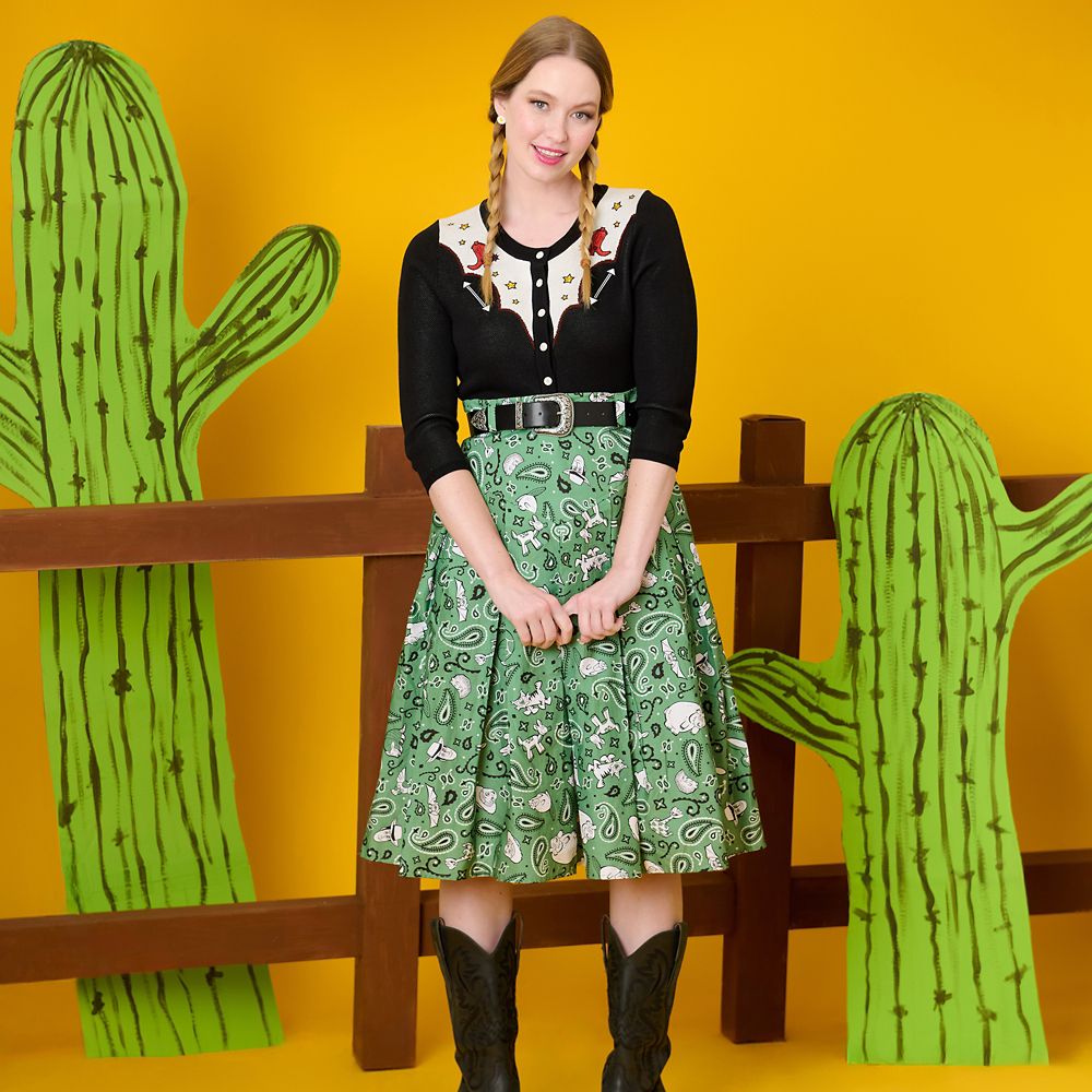 Woody and Jessie Bandana Print Skirt for Women by Unique Vintage &ndash; Toy Story