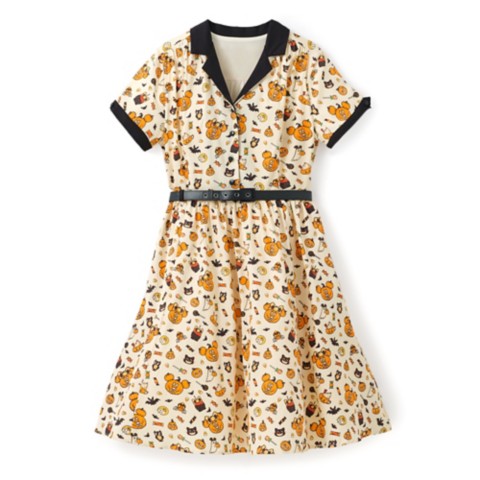 Женские платья Unique Vintage Mickey and Minnie Mouse Halloween Dress for Women