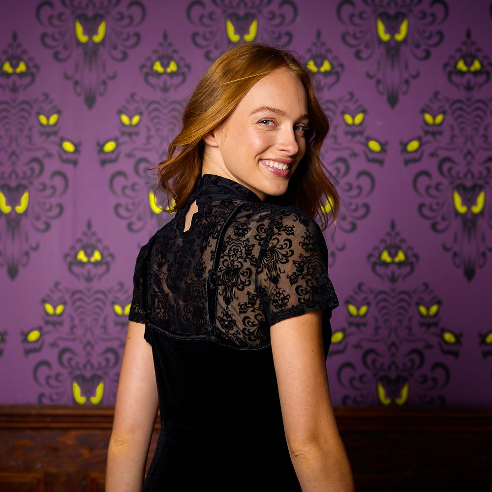 The Haunted Mansion Wallpaper Mesh Dress by Her Universe &ndash; Exclusive