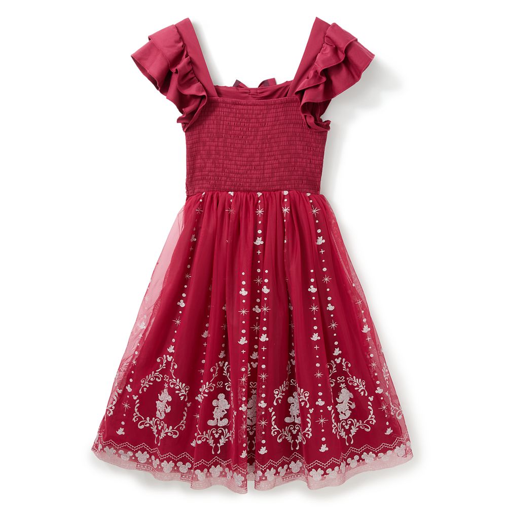 Mickey and Minnie Mouse Holiday Dress for Women by Her Universe