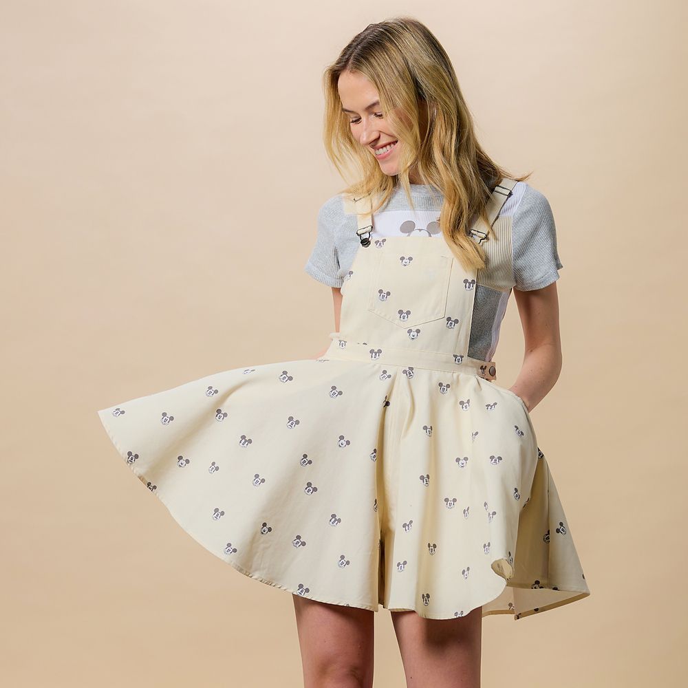 Mickey Mouse Short Overalls for Women by Her Universe