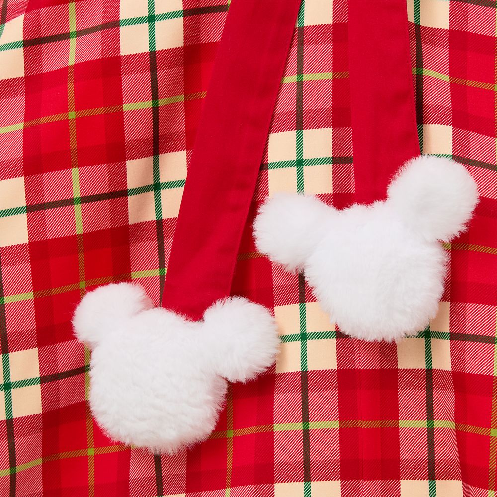 Mickey Mouse Icon Holiday Plaid Dress for Women