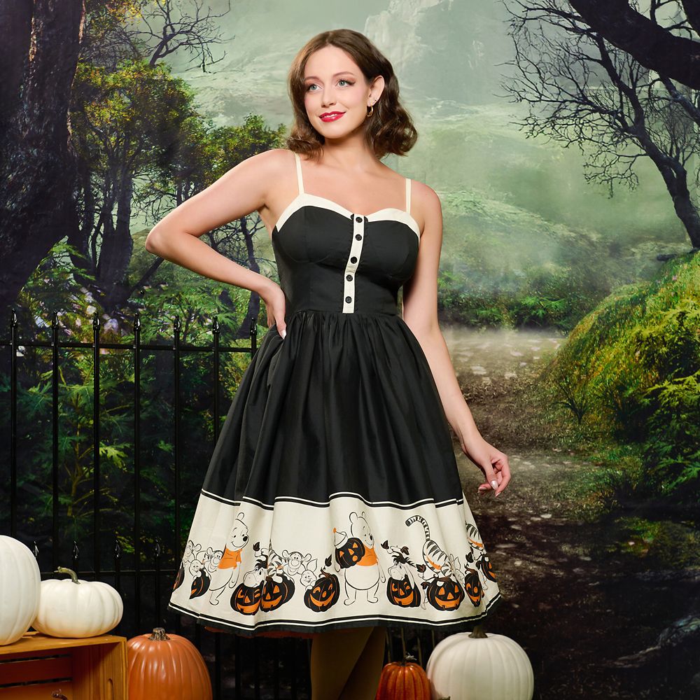 Winnie the Pooh and Pals Halloween Dress for Women by Unique Vintage