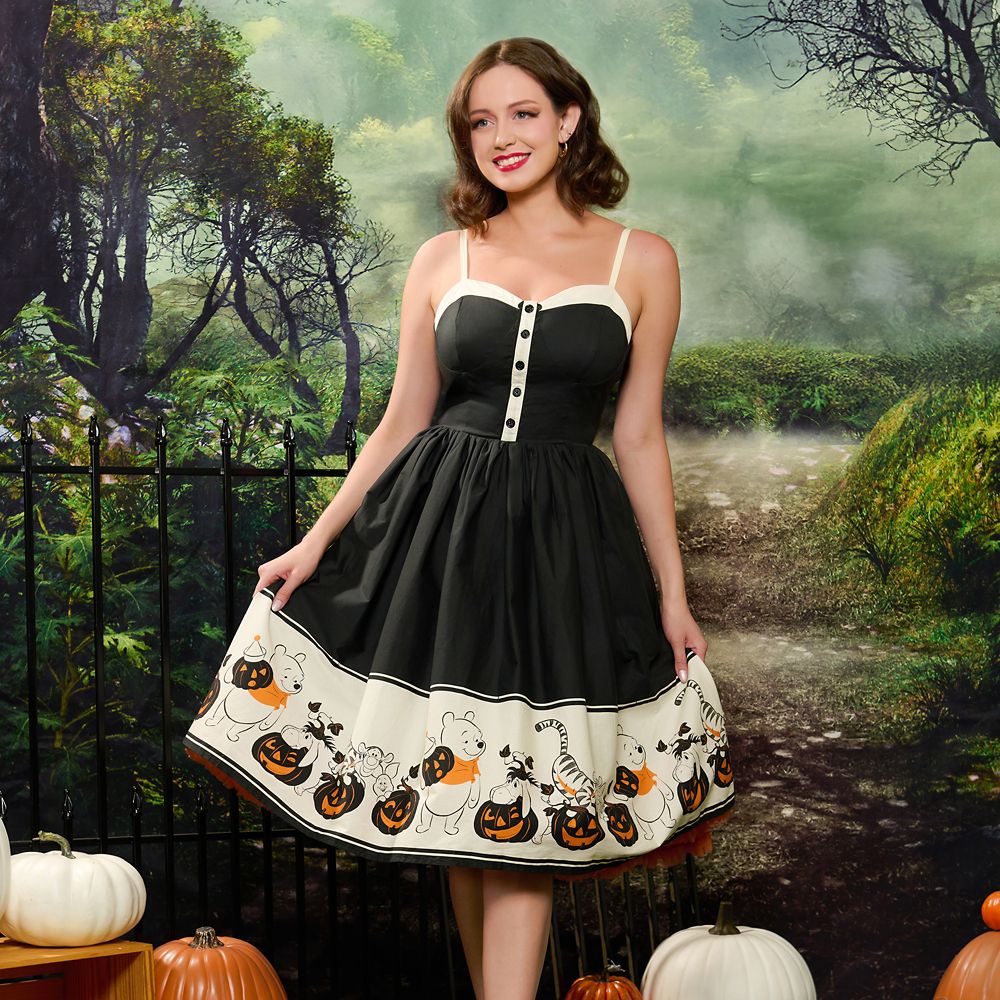 Winnie the Pooh and Pals Halloween Dress for Women by Unique Vintage