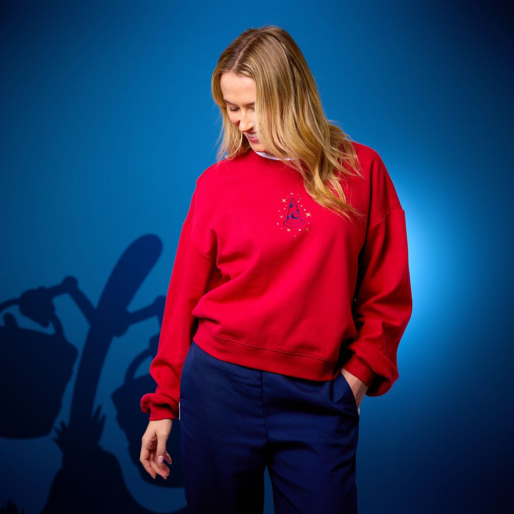 Sorcerer Mickey Mouse Pullover Sweatshirt for Women &ndash; Fantasia 85th Anniversary