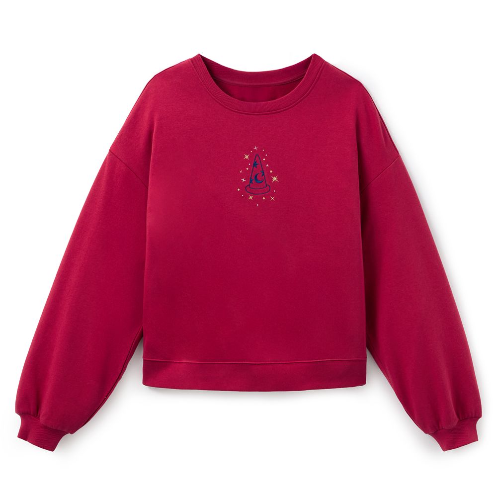 Sorcerer Mickey Mouse Pullover Sweatshirt for Women &ndash; Fantasia 85th Anniversary