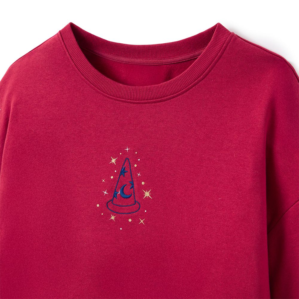 Sorcerer Mickey Mouse Pullover Sweatshirt for Women &ndash; Fantasia 85th Anniversary