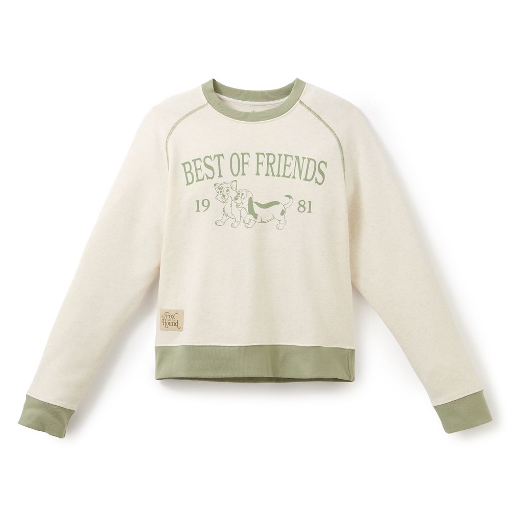 The Fox and the Hound 45th Anniversary Fashion Pullover Sweatshirt for Women