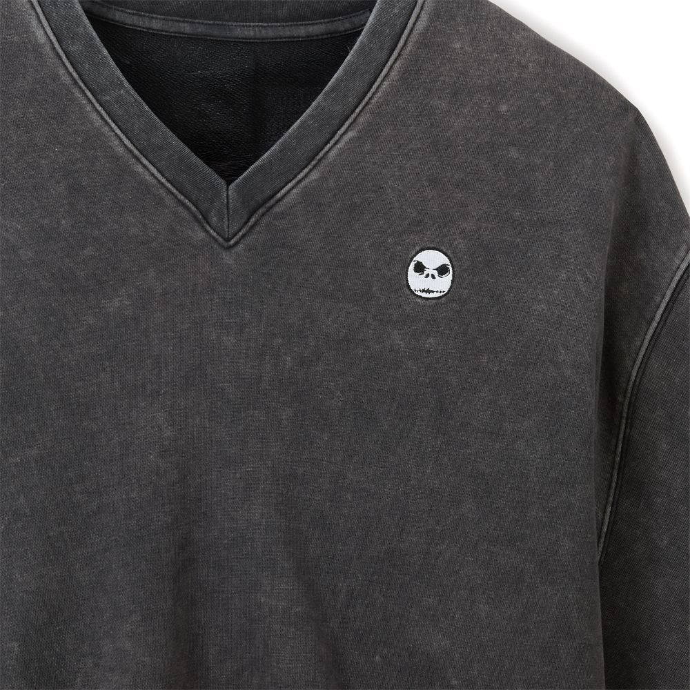 Jack Skellington V-Neck Pullover Sweatshirt for Women &ndash; The Nightmare Before Christmas