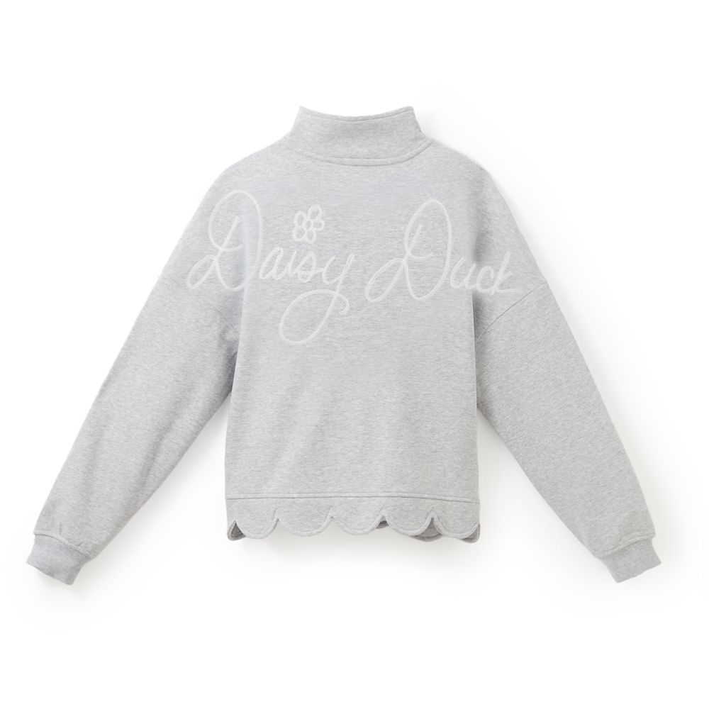 Daisy Duck 1/4 Snap Pullover for Women