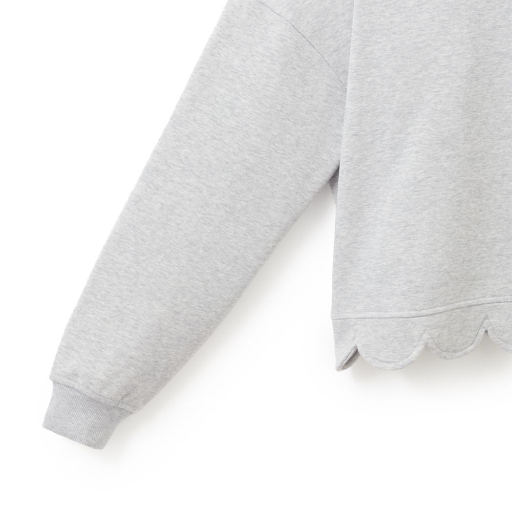 Daisy Duck 1/4 Snap Pullover for Women