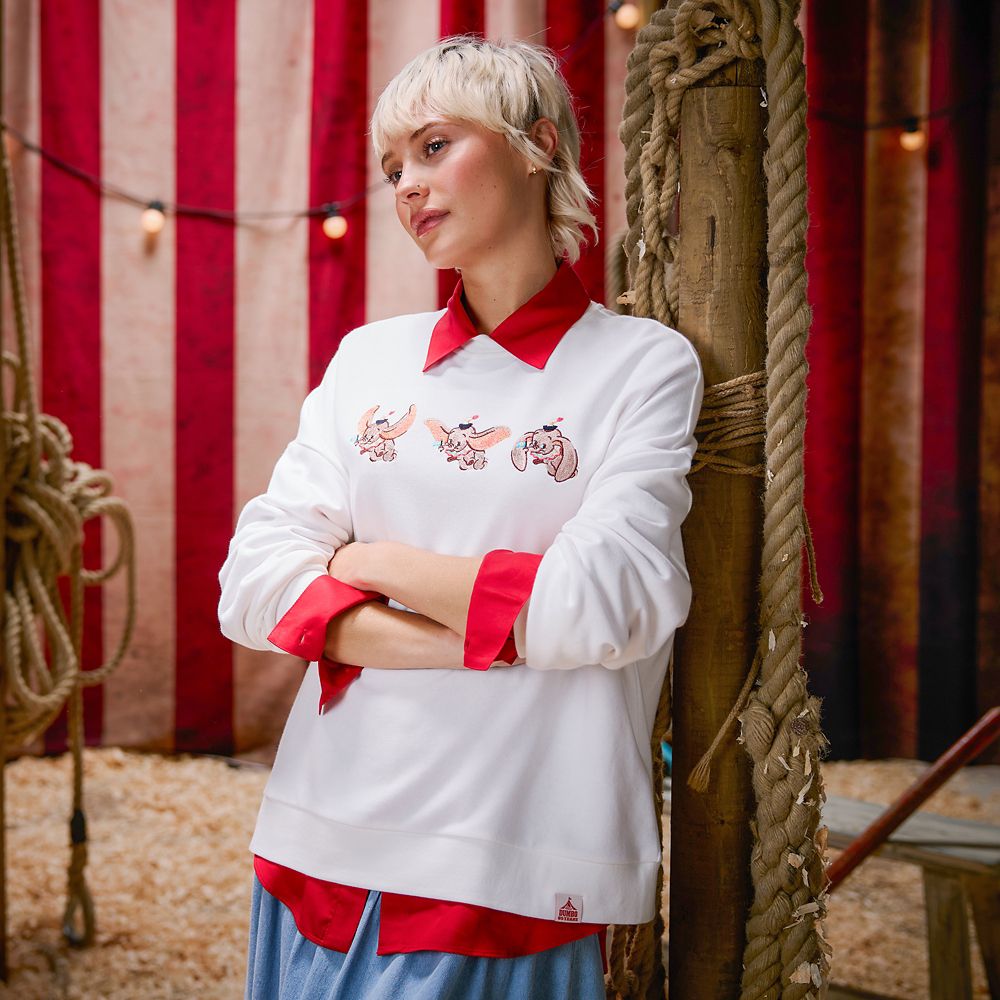 Dumbo 85th Anniversary Pullover Sweatshirt for Women