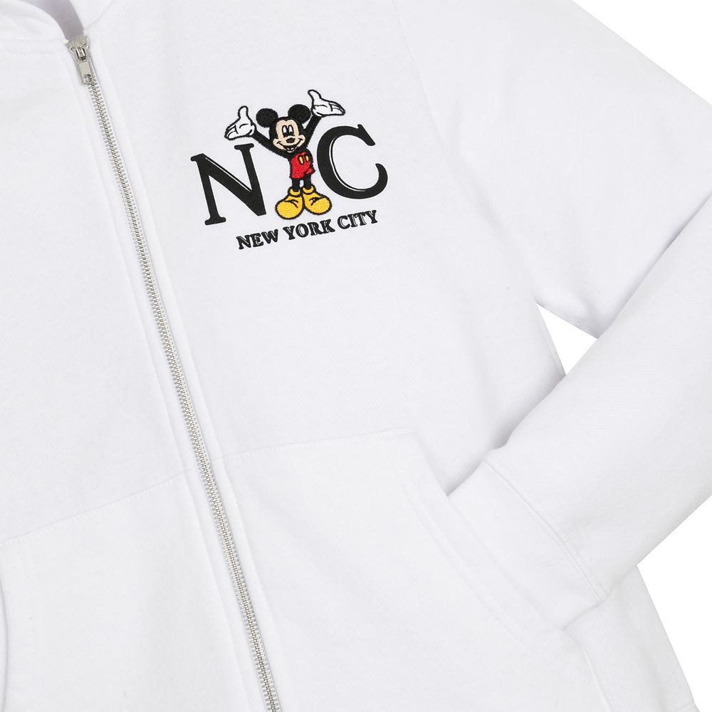 Mickey Mouse Zip Hoodie for Women – New York City | Disney Store