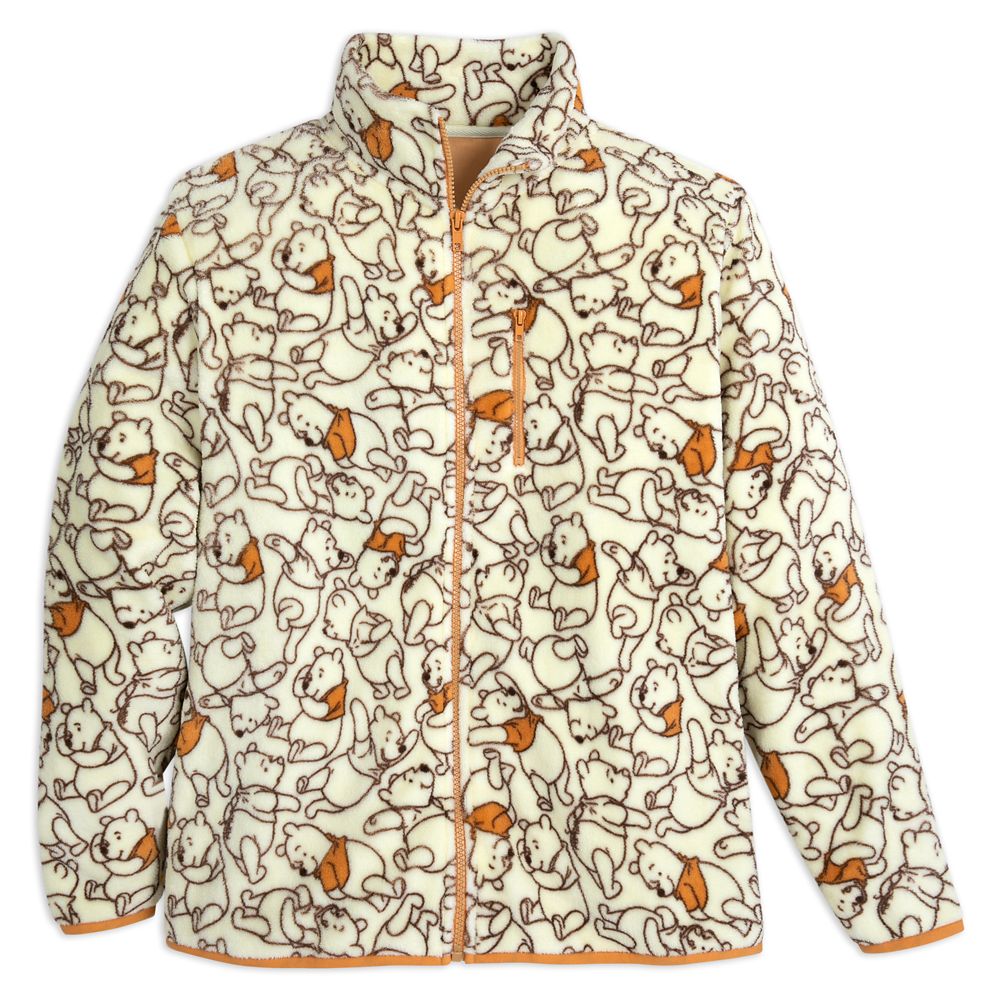 Winnie the Pooh Zip Fleece Jacket for Women