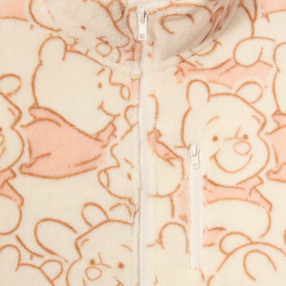 Winnie the Pooh Zip Fleece Jacket for Women