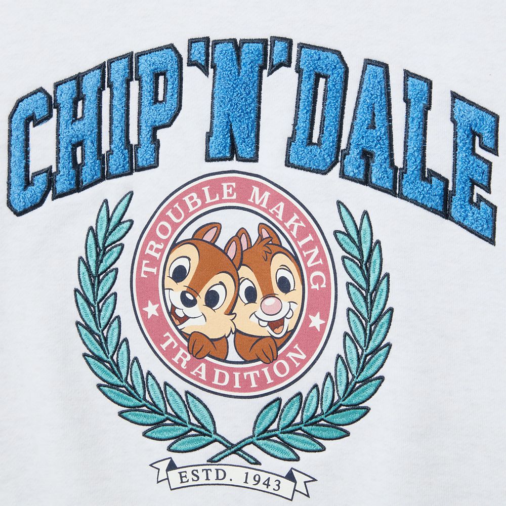 Chip 'n Dale Collegiate Pullover Sweatshirt for Women &ndash; Exclusive