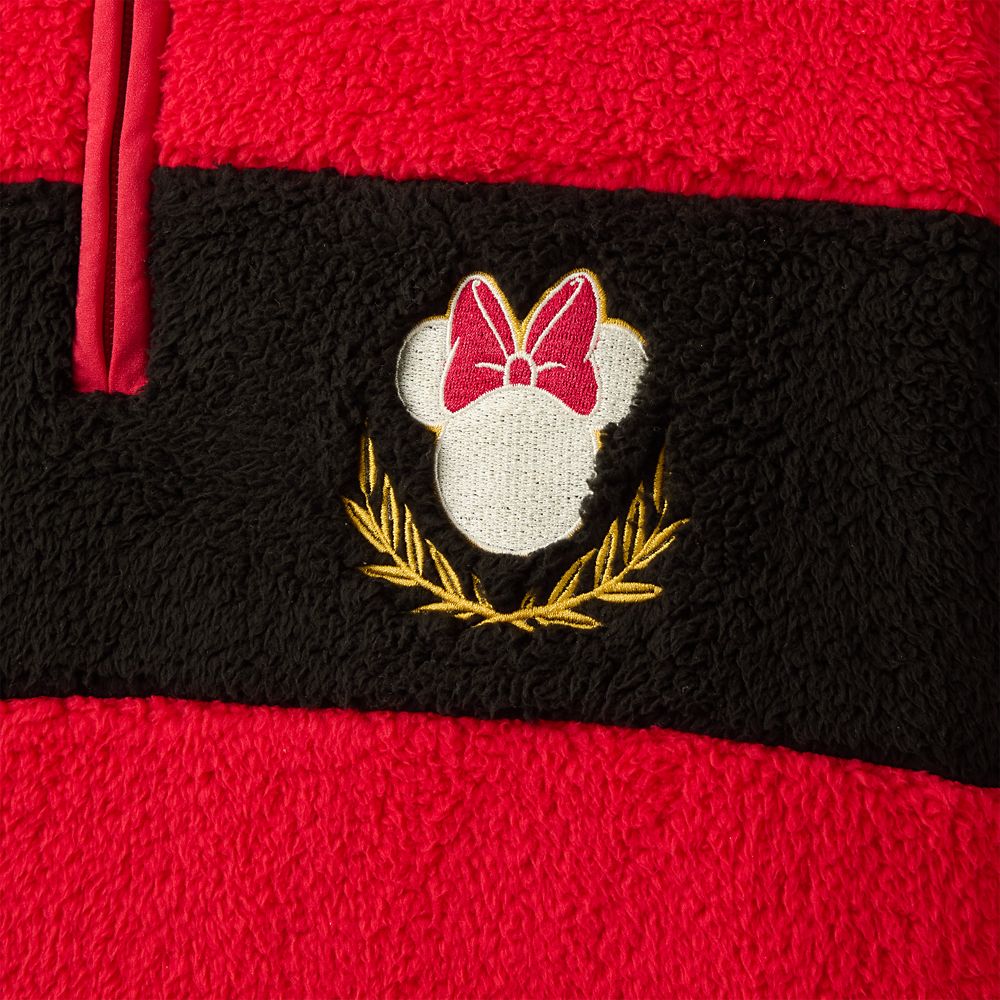 Minnie Mouse Icon 1/4 Zip Fleece Pullover for Women &ndash; Exclusive