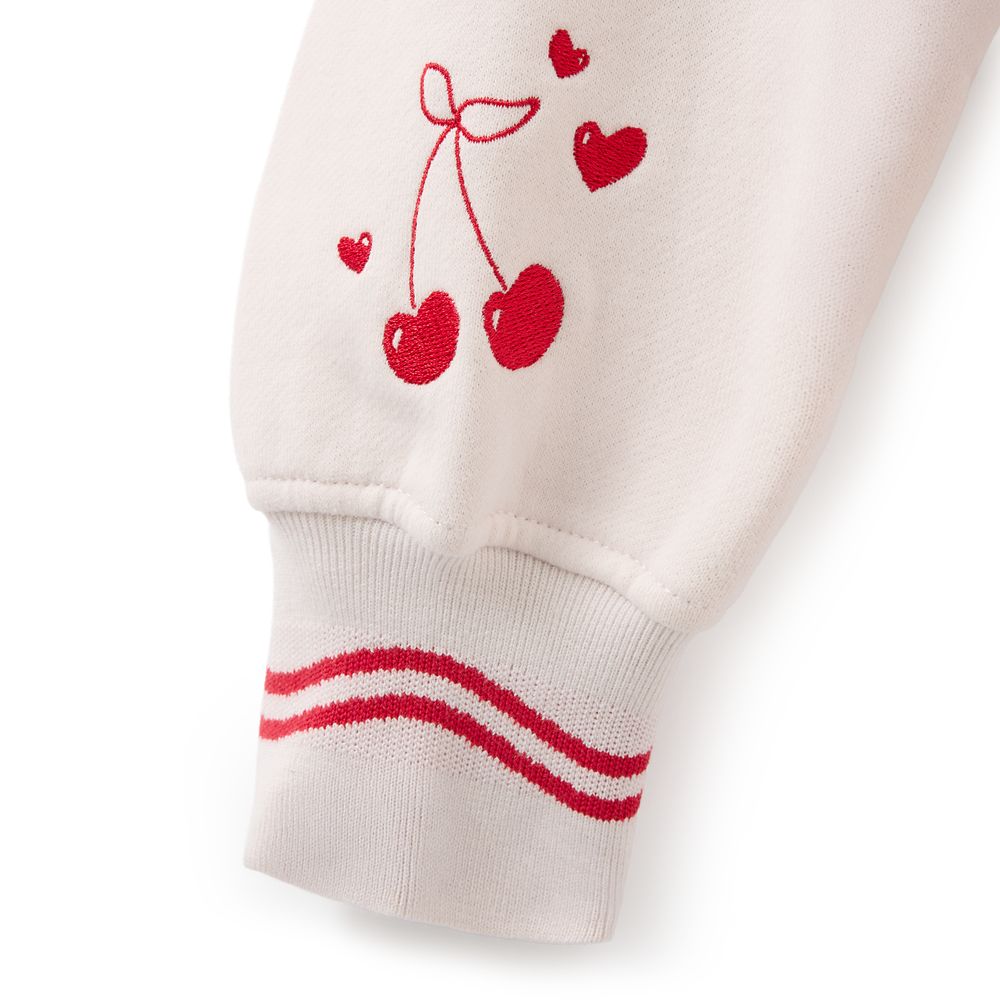 Minnie Mouse Bow 1/4 Zip Fleece Pullover for Women