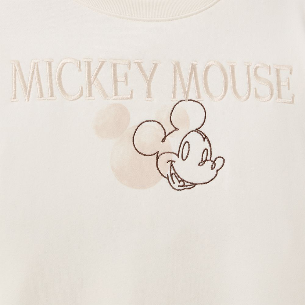 Mickey Mouse Sketch Pullover Sweatshirt for Adults