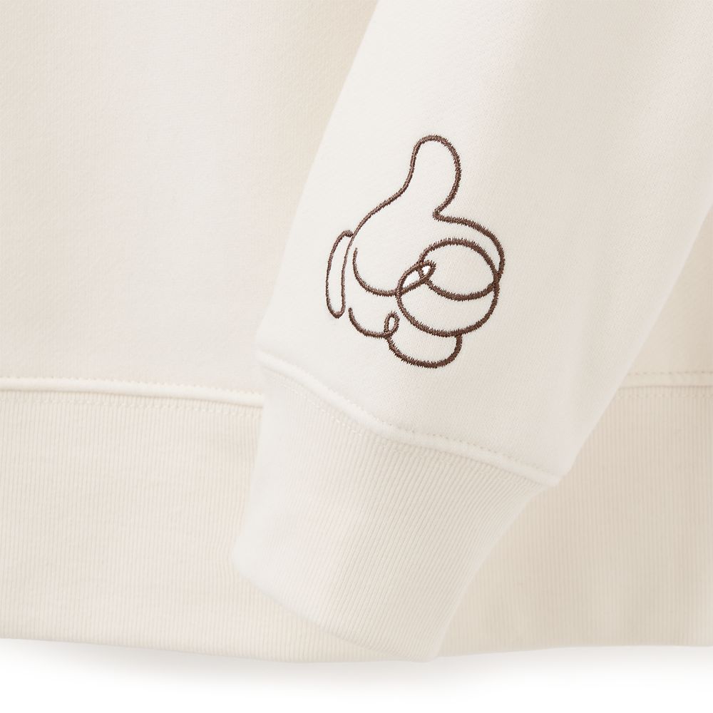 Mickey Mouse Sketch Pullover Sweatshirt for Adults