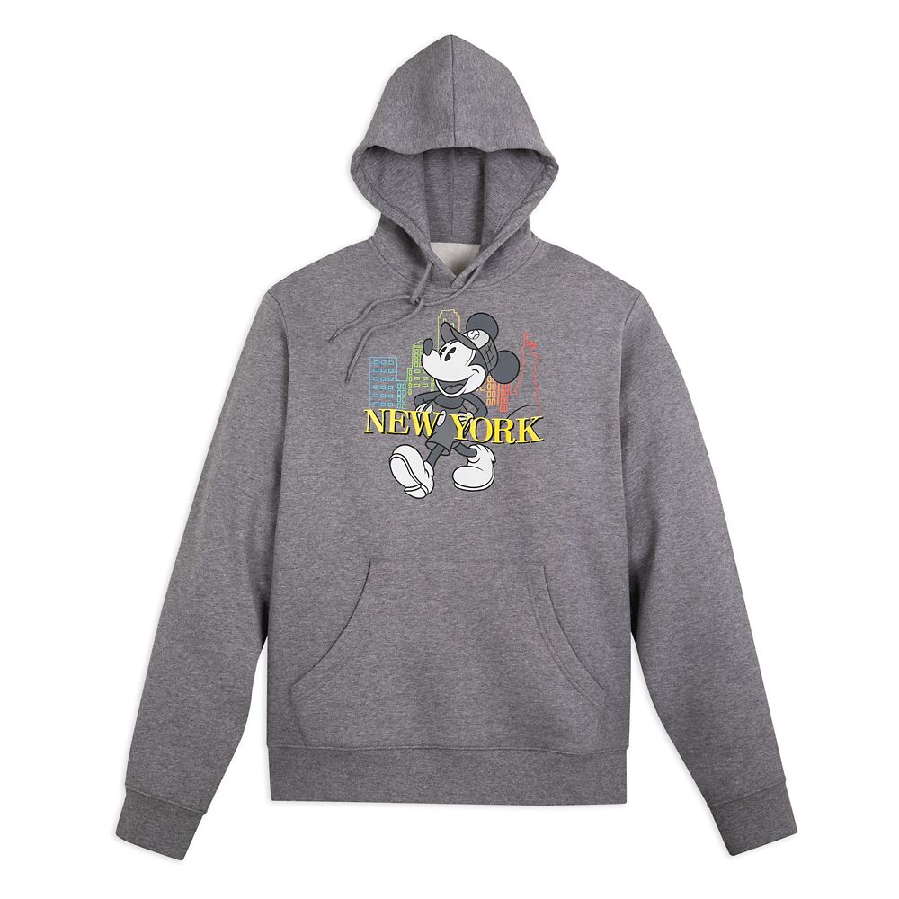 Mickey Mouse New York Pullover Hoodie for Adults Disney Store