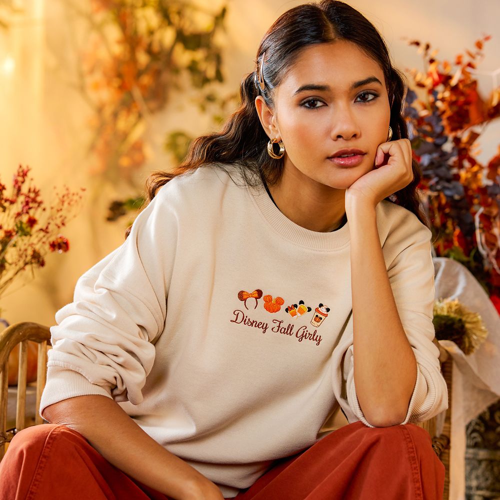Halloween ''Disney Fall Girly'' Pullover Sweatshirt for Women
