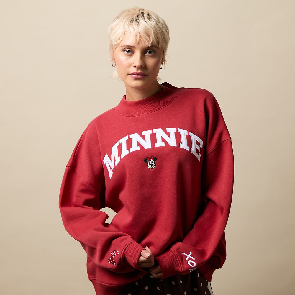 Minnie Mouse Pullover Sweatshirt for Adults &ndash; Exclusive