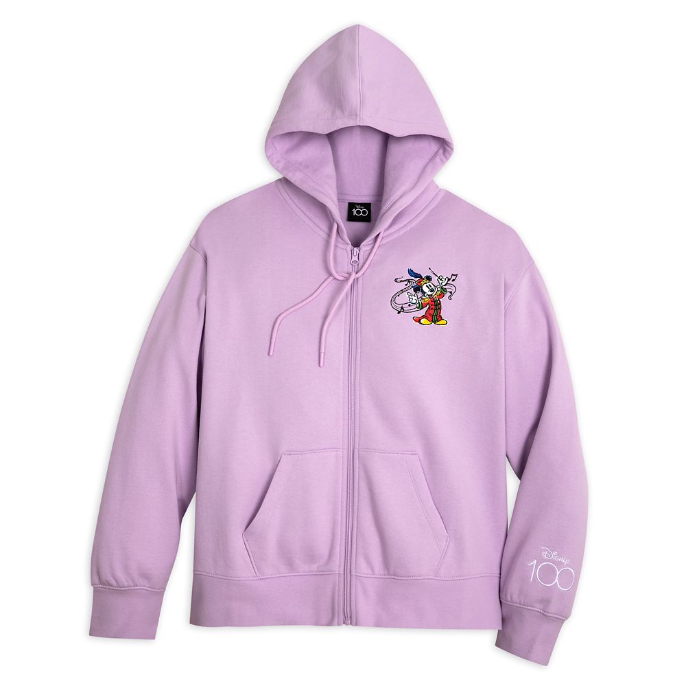 Mickey Mouse Zip Hoodie for Women Disney100 Special Moments Disney Store