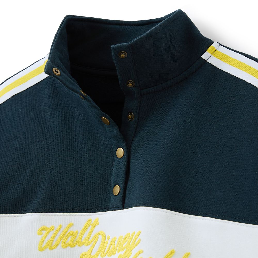Walt Disney World Collegiate 1/4 Snap Pullover Sweatshirt for Women