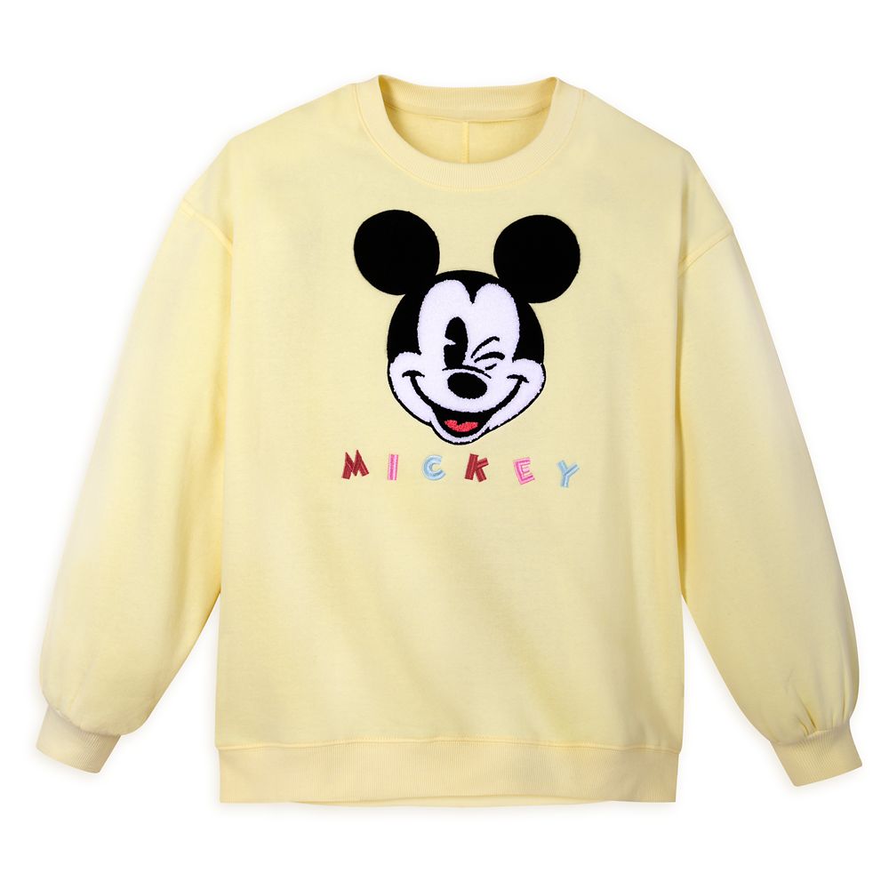 Mickey Mouse Pullover Sweatshirt for Women Official shopDisney