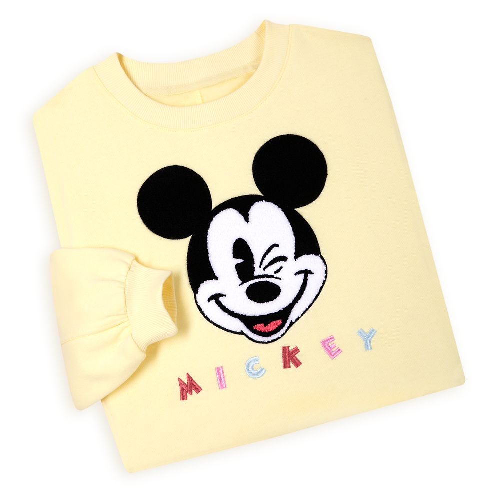 Mickey Mouse Pullover Sweatshirt for Women