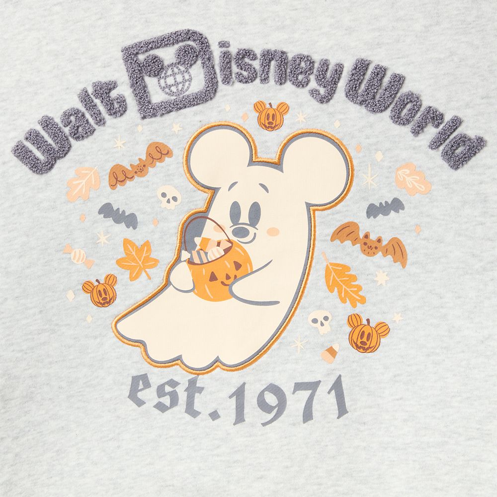 Mickey Mouse Cutie Ghost Pullover Sweatshirt for Women - Walt Disney World