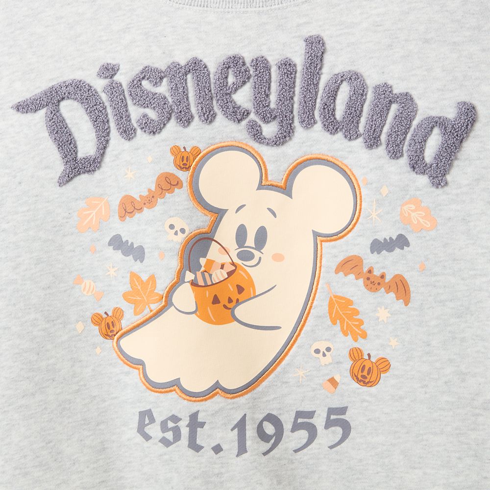 Mickey Mouse Cutie Ghost Pullover Sweatshirt for Women - Disneyland