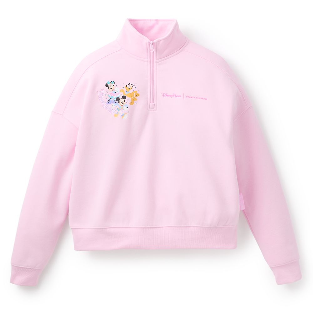 Disneyland 1/4 Zip Pullover Sweatshirt for Women by Stoney Clover Lane