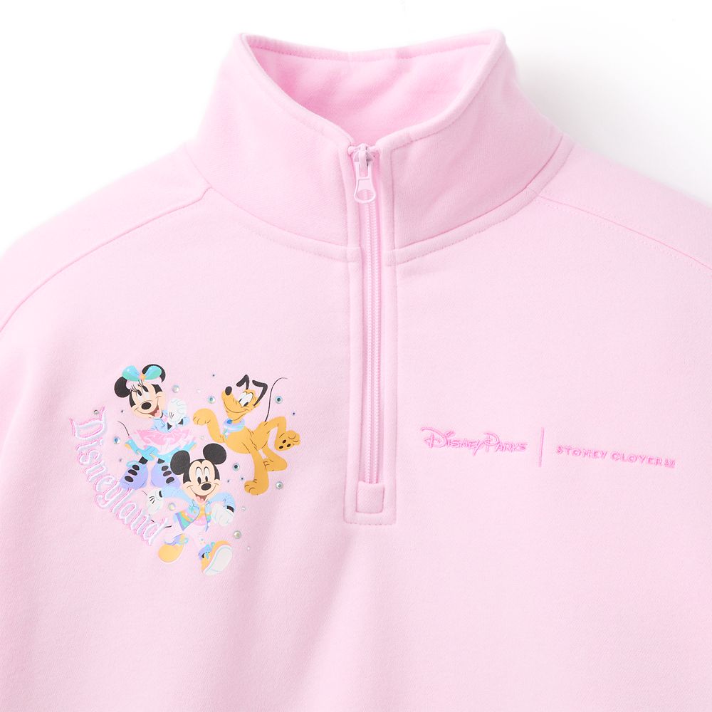 Disneyland 1/4 Zip Pullover Sweatshirt for Women by Stoney Clover Lane