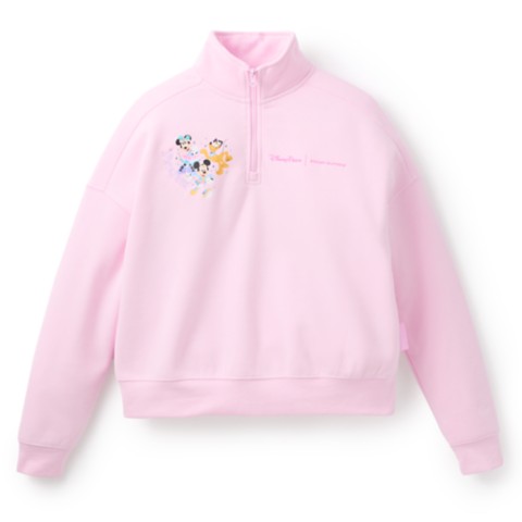 Женские худи Stoney Clover Lane Disneyland 1/4 Zip Pullover Sweatshirt for Women by