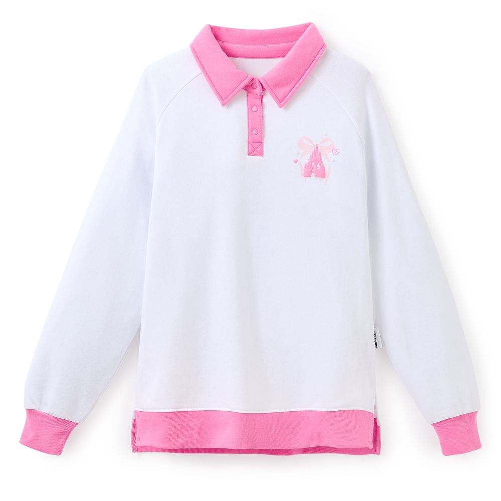 Walt Disney World 1/4 Snap Pullover Sweatshirt for Women