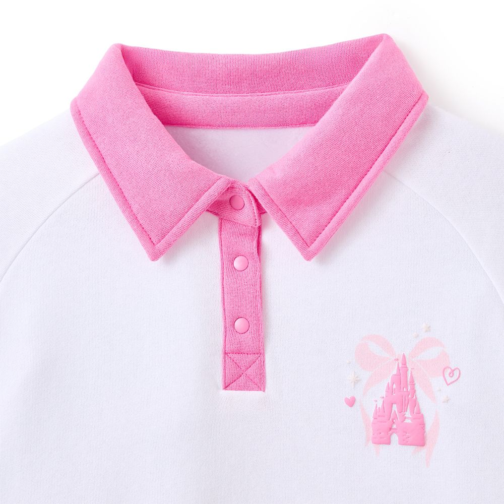 Walt Disney World 1/4 Snap Pullover Sweatshirt for Women