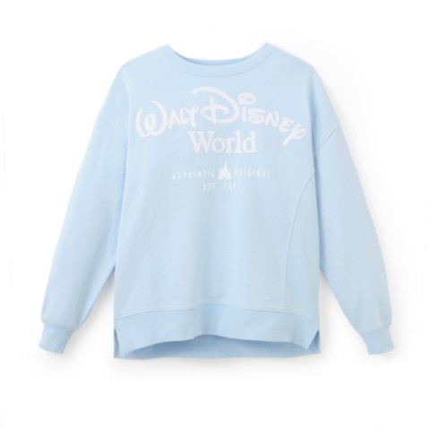 Женские худи Disney Walt Disney World Pullover Sweatshirt for Women – Light Blue