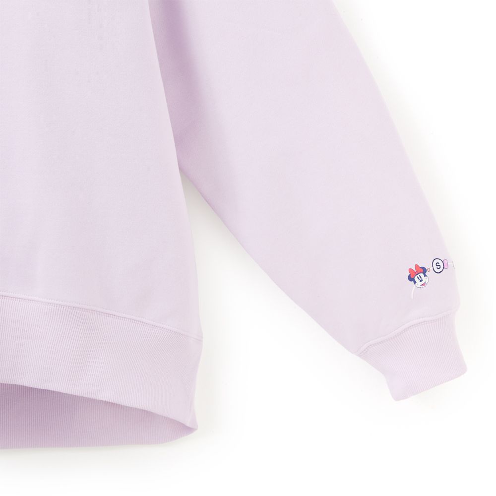 Minnie Mouse Friendship Bracelet Pullover Sweatshirt for Women